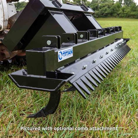 titan attachments 72-in ripper scarifier skid steer attachment|ripper scarifier skid steer.